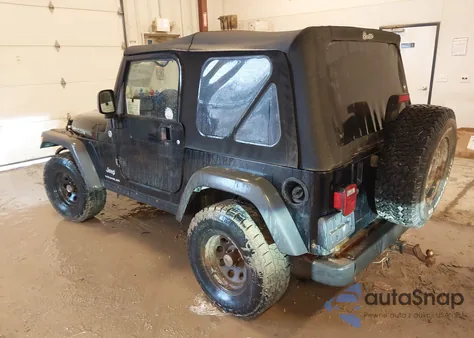 2005 Jeep Wrangler Rubicon from USA, damaged, VIN 1J4FA69S35P302275